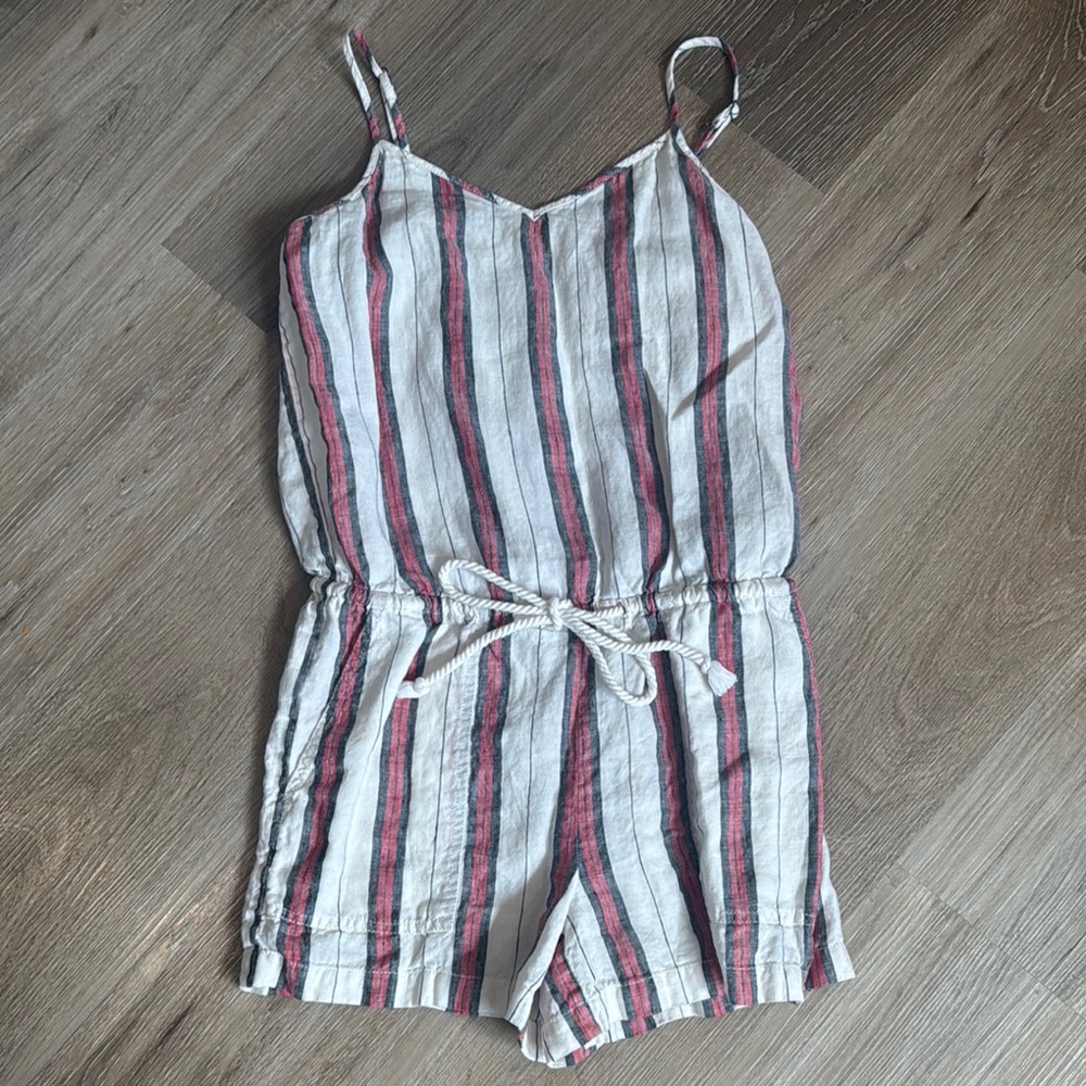 Lou & Grey Striped Women’s Romper- Small
